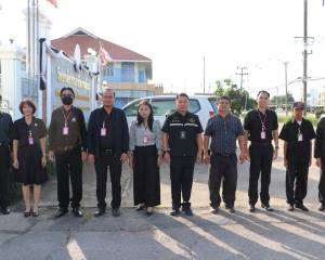 การสุ่มตรวจค้นอาวุธ สิ่งผิดกฎหมายทุกประเภท ภายในวิทยาลัยฯ