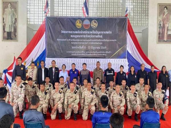 โครงการรวมพลังรักศรัทธาแก้ไขปัญหายาเสพติดแบบบูรณาการ จังหวัดกาฬสินธุ์